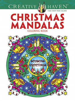 Creative Haven Christmas Mandalas Coloring Kolorowanka